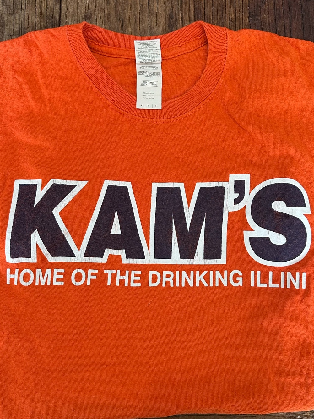 KAM’S FIGHTING ILLINI TSHIRT - SIZE M